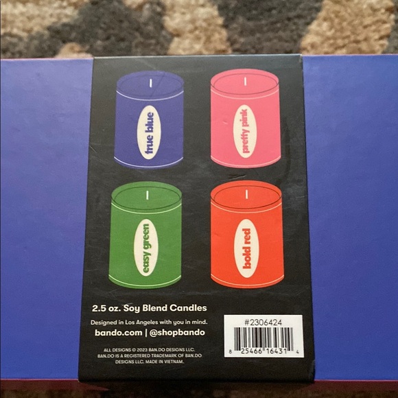 Ban.do Colorful Candle Set - Picture 4 of 5
